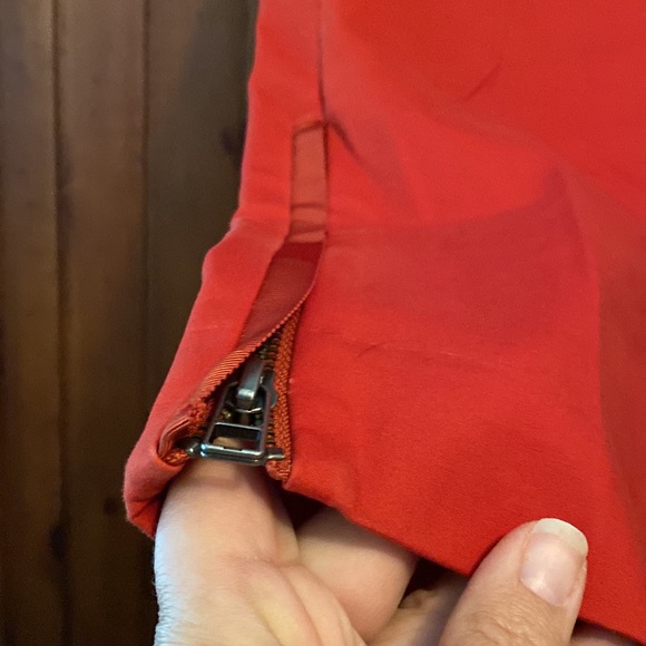 Anthropologie Cartonnier Burnt Orange Charlie Ankle Pants. Size 4 - Picture 7 of 15